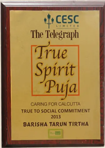 True Spirit Puja 2013 — True to Social Commitment (CESC · The Telegraph)